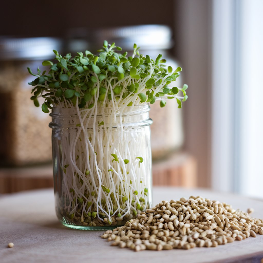 Fenugreek sprouts