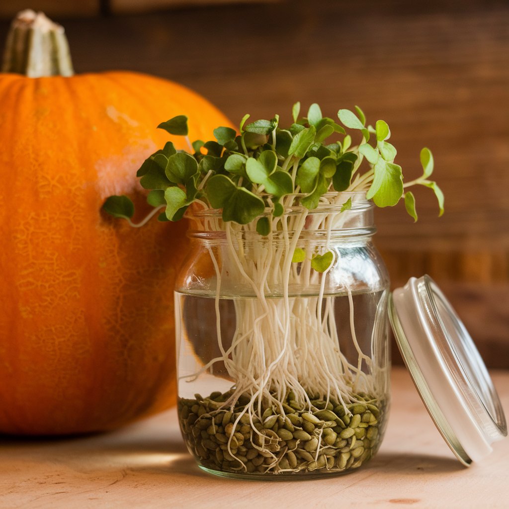 pumpkin seeds sprouts