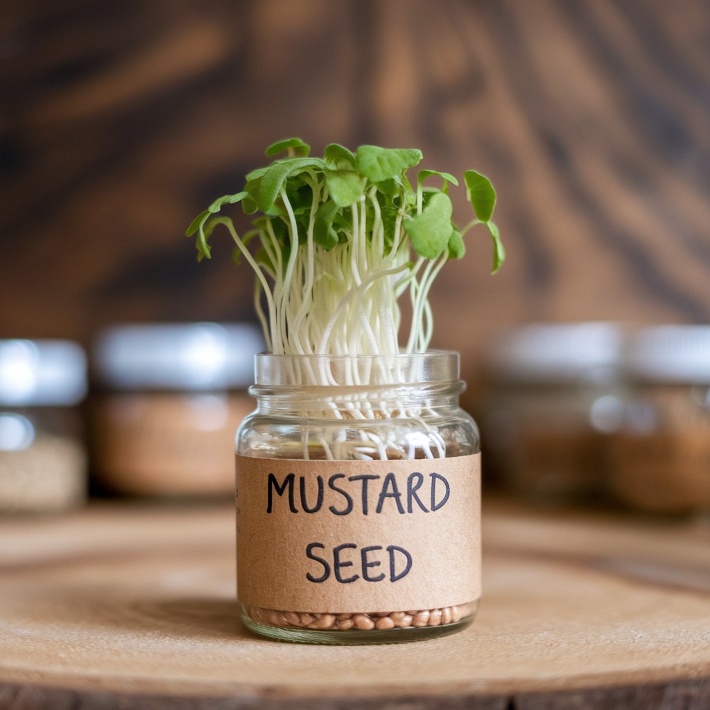 Mustard Seed sprouts