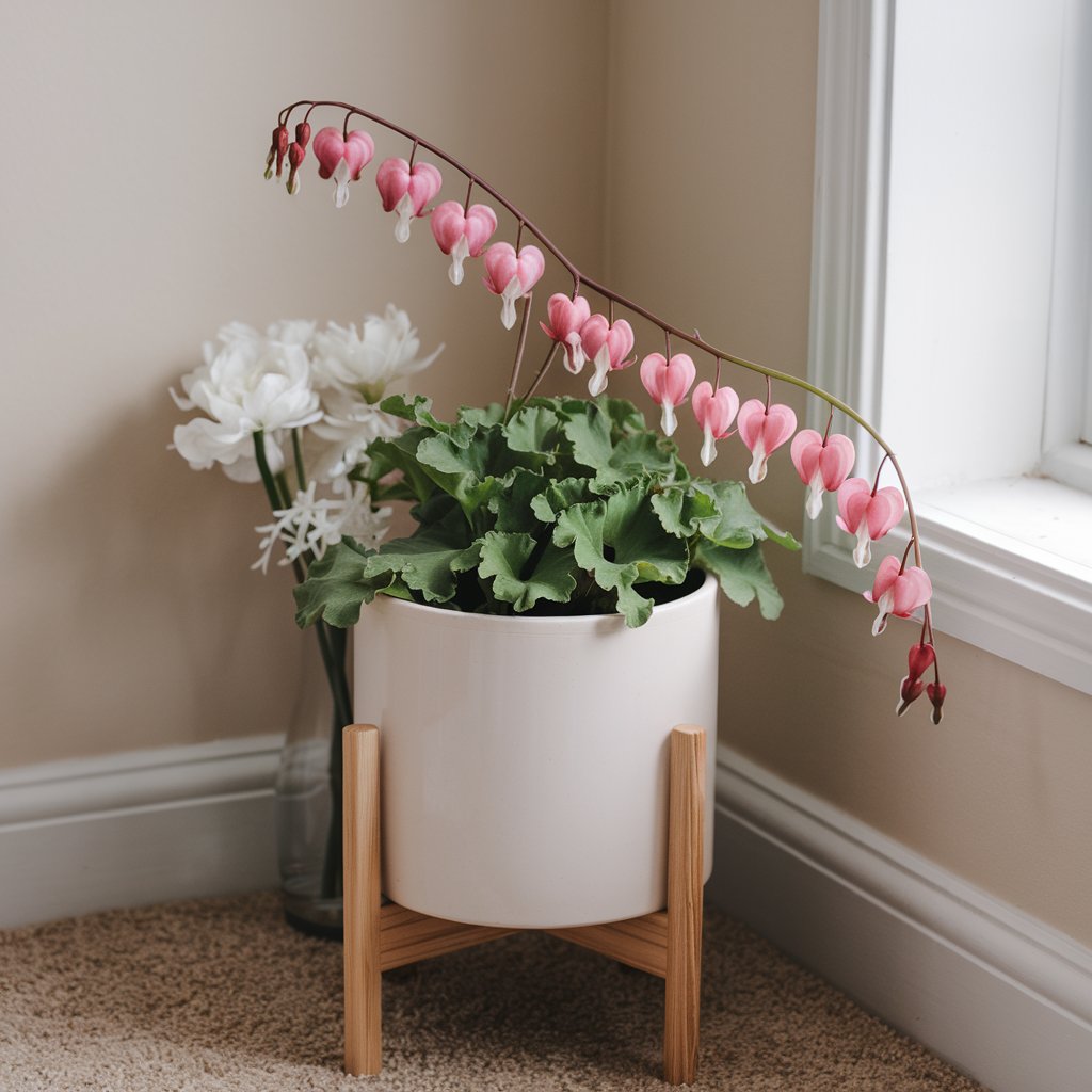 bleeding heart flower indoor