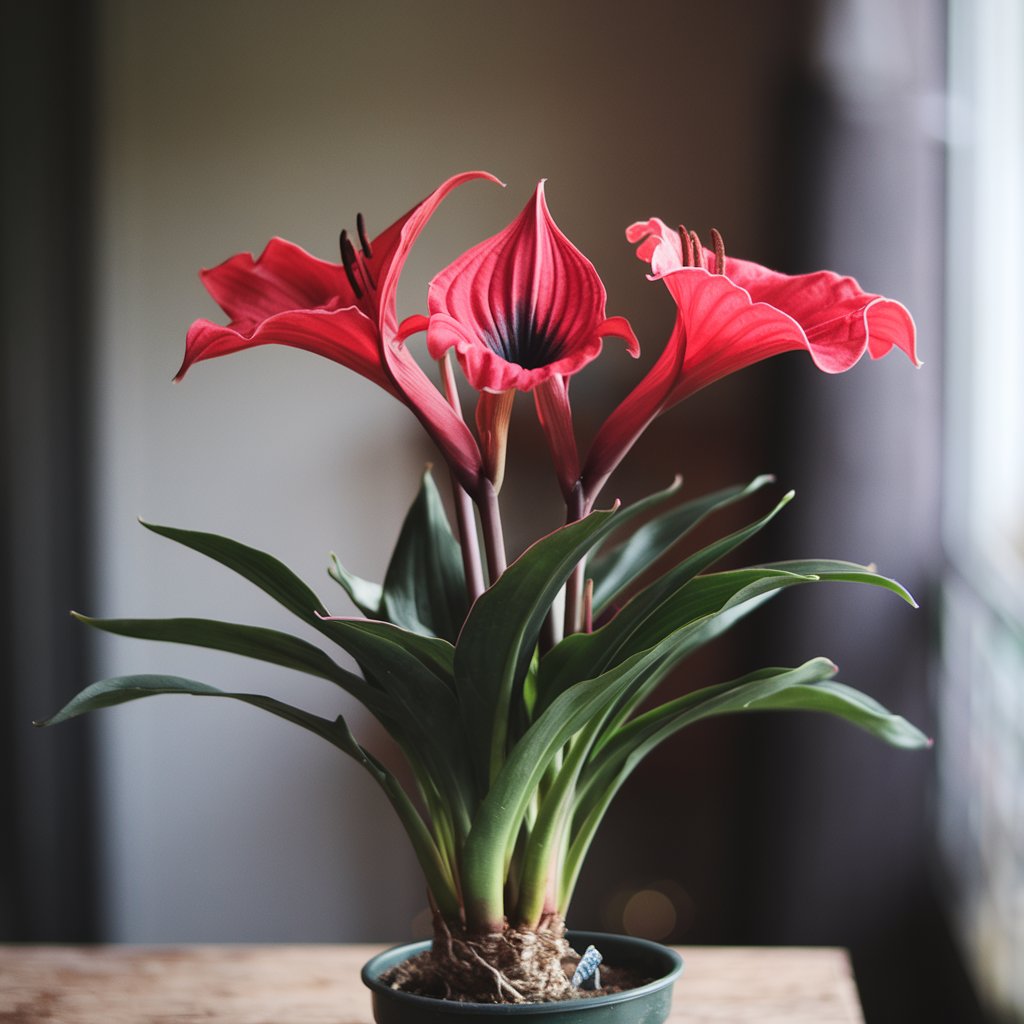 canna in a pot