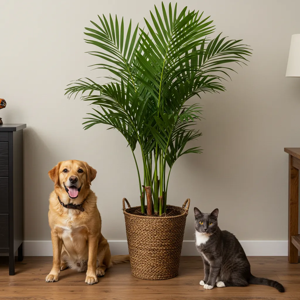 majesty palm and cats and dogs