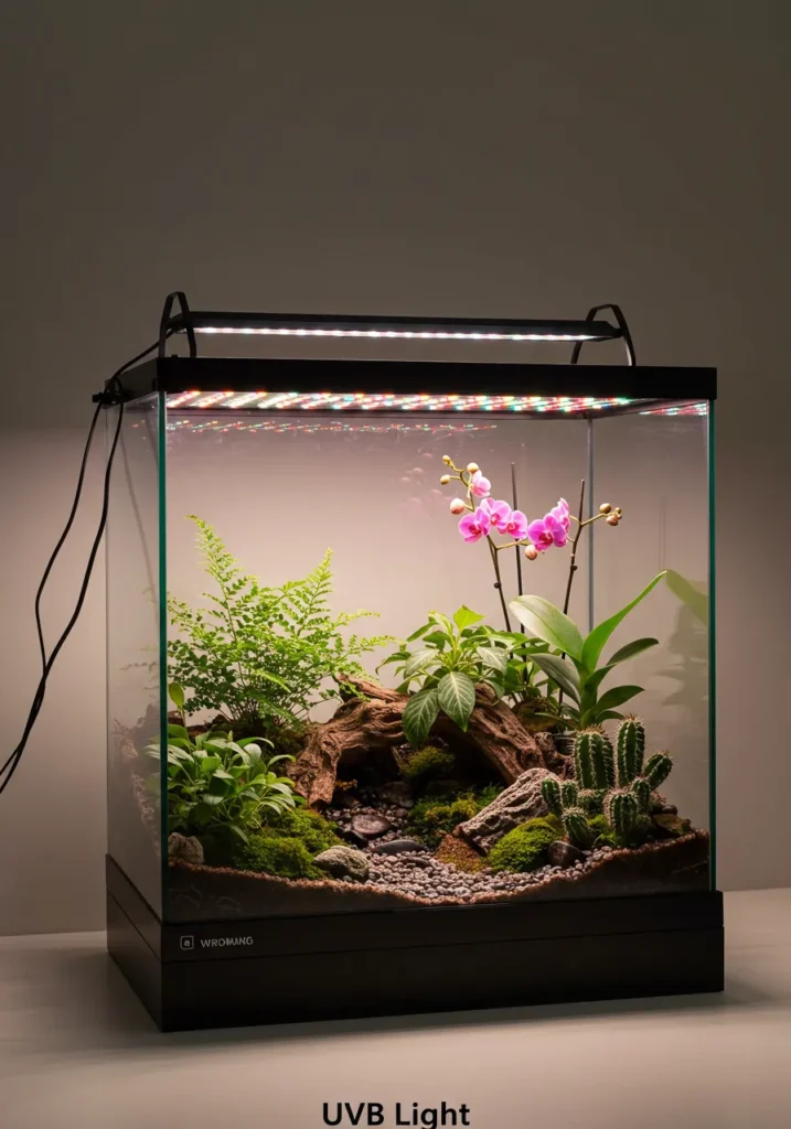 Can a UVB Light Span the Whole Terrarium ?